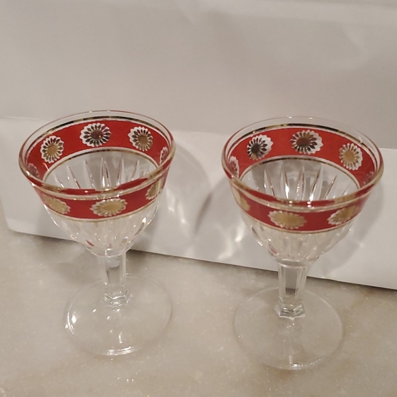 Vintage Dining 2 Vintage Cordial Glasses Poshmark